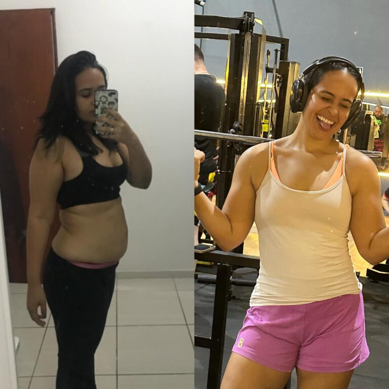 Melissa Fortaleza/CE Perdi 13kg de gordura em 7 meses