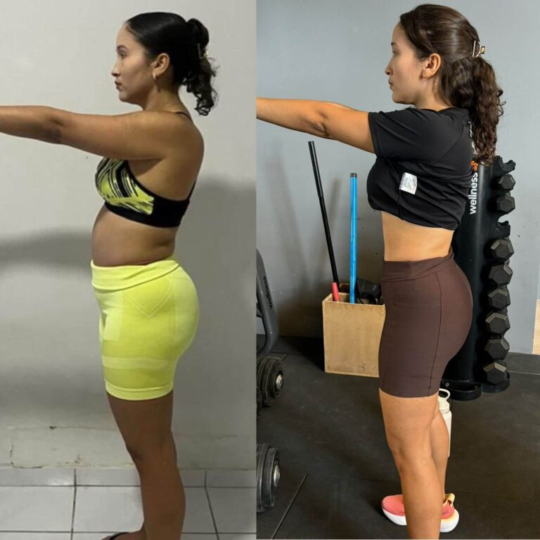 Emanuela Quixadá/CE perdi 10cm de barriga em 90 dias