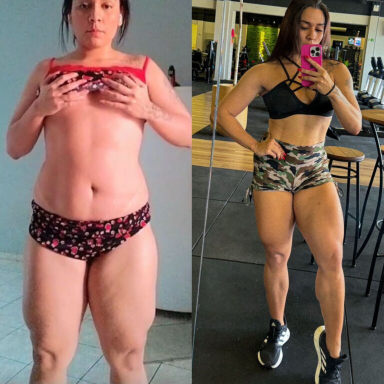 Lara Santos Quixadá/CE Perdi 8kg gordura ganhei 4kg músculo em 5 meses